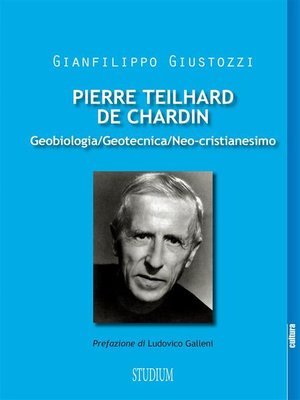 cover image of Pierre Teilhard de Chardin
